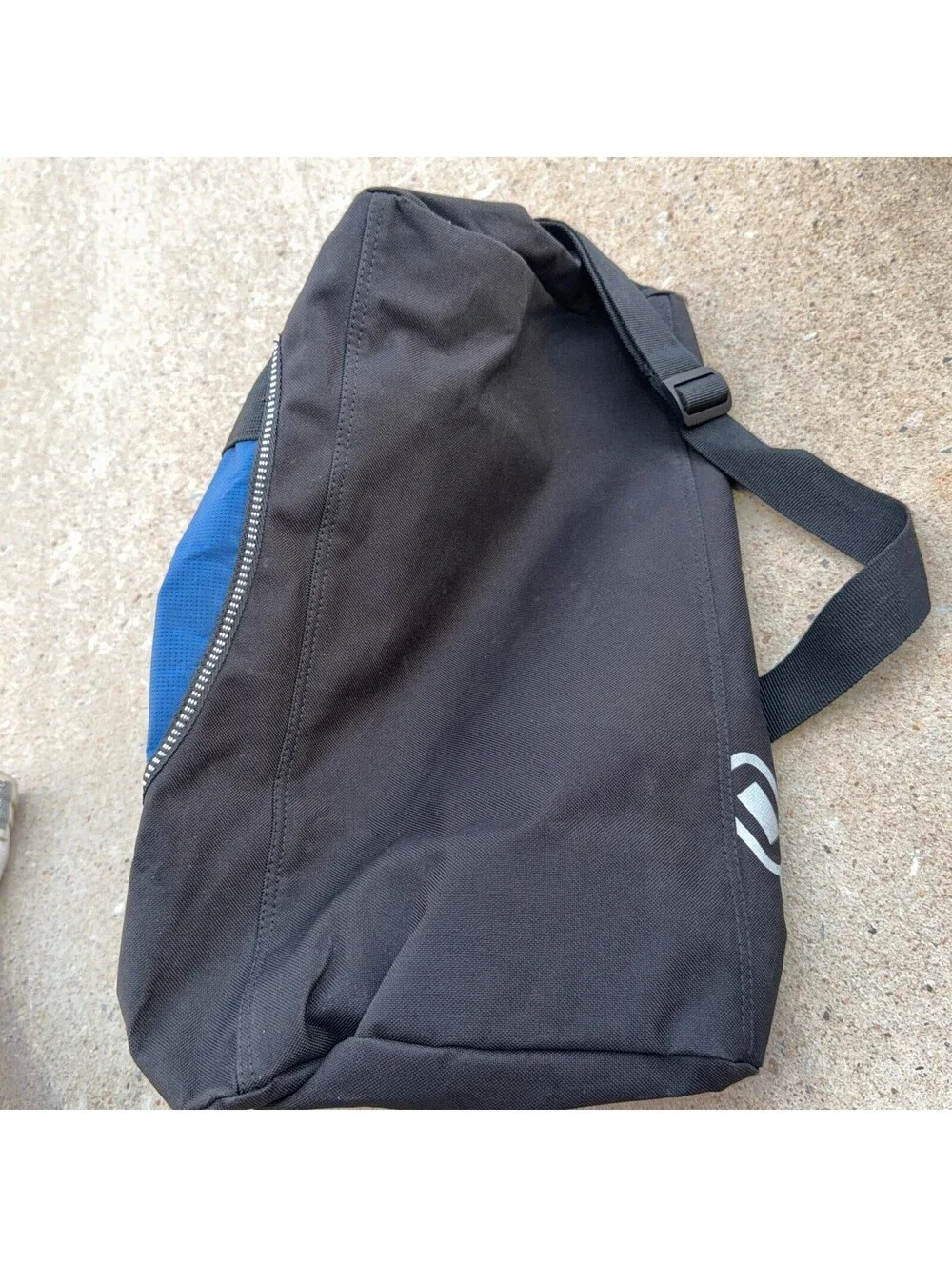 OGIO Half Dome Duffel Bag Blue Black Gym Travel Sports Luggage Shoulder Strap